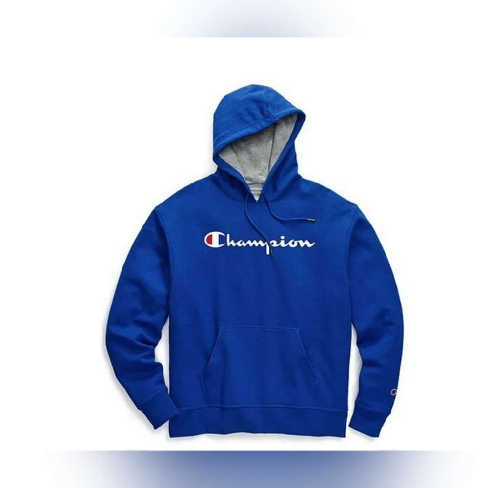 Champion Script Fleece Pullover Hoodie *NWT*